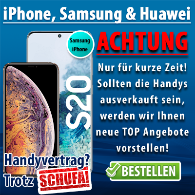 Handyvertrag ohne Schufa 100/ Zusage - iPhone Samsung Huawei